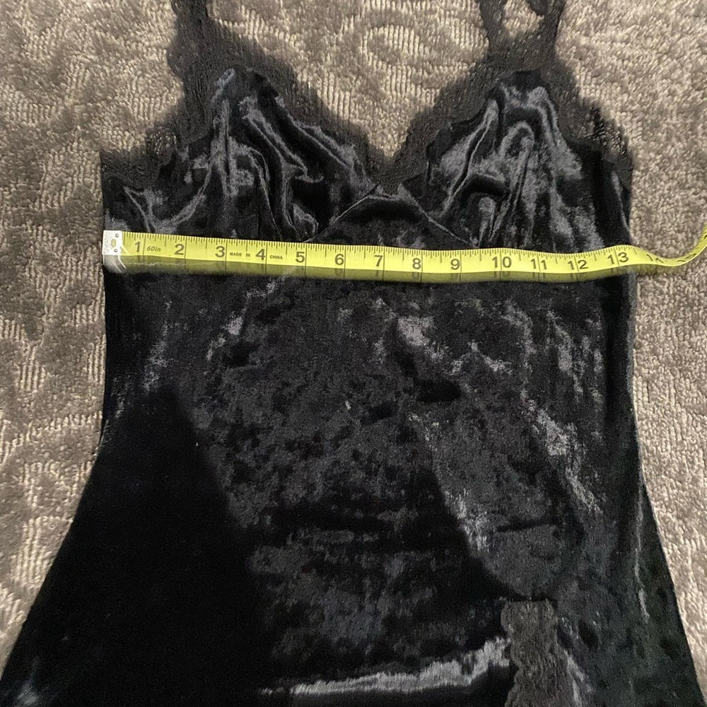 Express size small velour tank